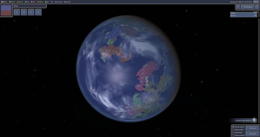 Planet view