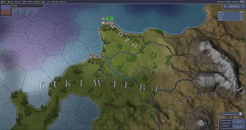 Terrain view