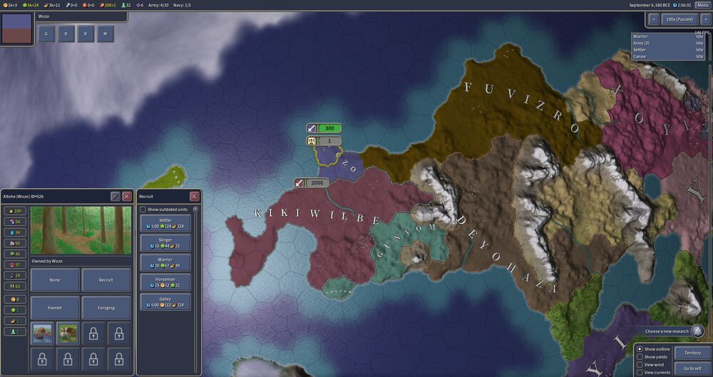 Territory view